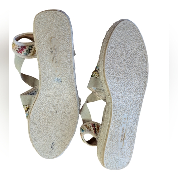 Picon Espadrille Sandals Made in Spain Size 9.5 - Picture 4 of 10